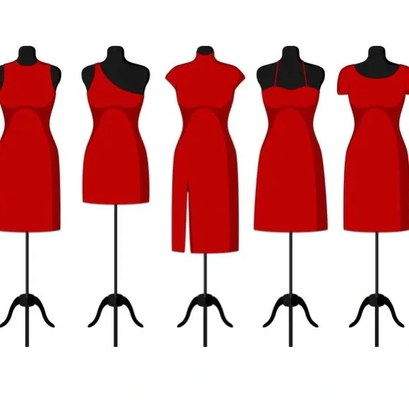 2 x $20‼️ BEADED MULTILAYER CHOKER NECKLACE Black and Red Vintage Style - Picture 4 of 8